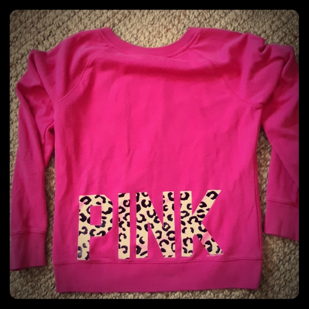 Victoria's secret PINK leopard top